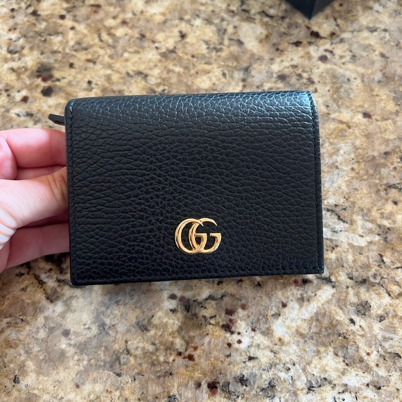 Gucci Leather Card Case Wallet - Picture 3 of 7